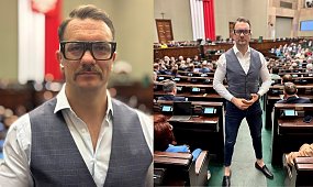 Łukasz Mejza jako "Pirat" wejdzie do klatki za milion?! Jacek Sasin wprost: "Żenujących posłów jest na pęczki"