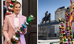 Tak dziś wygląda córka Marty Nawrockiej. Dawno niewidziana Kasia z koszyczkiem skradła show [zdjęcie]