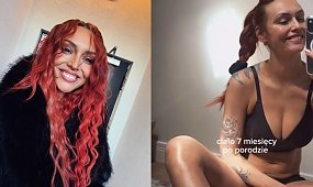 Ruda z Red Lips wypięła brzuch 7 miesięcy po porodzie. Nie pozostawiła nic wyobraźni: "To ciało przeszło przez coś, na co nie ma słów" [zdjęcia]