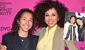 Córka Omeny Mensah wyrosła na ślicznotkę. 23-latka w "męskim" wydaniu bryluje na salonach