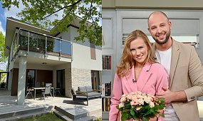 Agnieszka Kaczorowska i Maciej Pela sprzedają luksusową willę. Tancerka poruszona: "Komuś będzie się tu pięknie mieszkać" [zdjęcia]