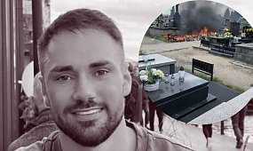 Grób Łukasza Litewki stanął w ogniu. Zarządca cmentarza nie gryzie się w język: "Mówiłem, że do tego dojdzie"