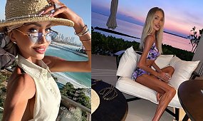 Szczęka opada! Julia Dybowska wypięła rozgogolone ciało w Dubaju. Fani przerażeni: "Tu potrzebny lekarz" [zdjęcia]