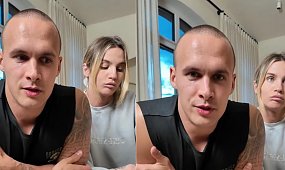 Partner Karoliny Gilon wydał oświadczenie o pocałunku z inną. Fani nie gryzą się w język [wideo]