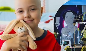 Akcja Łatwoganga nadal działa! Wyjątkowy widok na szkole 11-letniej Mai z Cancer Fighters. Łzy same napływają do oczu [zdjęcie]