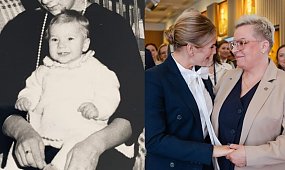 Marta Nawrocka wyciągnęła z szuflady zdjęcie z mamą. Jeden szczegół z przeszłości roztkliwił sieć [zdjęcie]