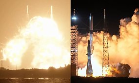 Koszmar Jeffa Bezosa na Florydzie. Potężna rakieta poszła z dymem, Elon Musk przerywa milczenie [wideo]