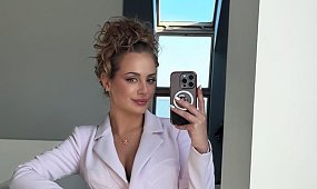 Wiktoria Gąsiewska rozkosznie wypięła kuperek w obłędnej miniówce. Fani bez litości: "Ledwo przykrywa pośladki" [zdjęcie]