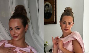Wiktoria Gąsiewska poszła na komunię w dość nieprzyzwoitej sukience. W sieci burza: "Trochę skromności"