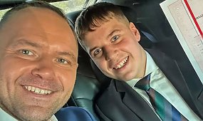 Dumny Karol Nawrocki chwali się sukcesem syna. Jeden mądry gest ojca wywołał zachwyt [zdjęcie]