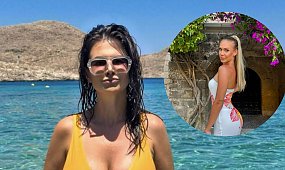 Maja Rutkowski pręży ciało w skąpym bikini u boku 22-letniej córki. Fani są zgodni: "Wyglądacie jak siostry" [zdjęcia]