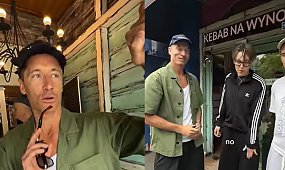 Robert Lewandowski zamówił kebaba na Saskiej Kępie, a potem karta została odrzucona. Internauci bez litości: "Zjadł i nie zapłacił?" [wideo]