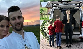 Pogrzeb Grzegorza Miętusa. Wdowa złożyła mężowi jedną obietnicę, fani są poruszeni
