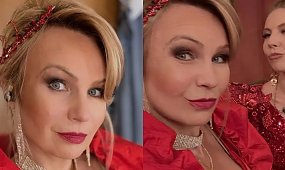 Szczuplutka jak przecinek Anna Guzik gra nóżką w odważnej kiecce. Figura 20-latki [zdjęcie]