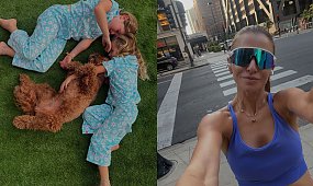 Anna Lewandowska pokazała rodzinne kadry z Chicago. Fani patrzą na jeden wymowny szczegół [zdjęcia]