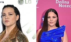 Dominika Gawęda odsłoniła rzeźbiarskie kształty w Sopocie. Fani podzieleni po występie [zdjęcia]