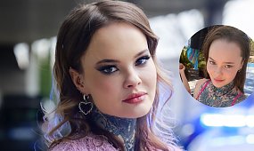 Monika Miller wypięła rozgogolony tył wprost do obiektywu. Jej skąpe fotki wbijają w fotel [zdjęcia]