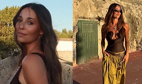 Izabella Krzan pręży obłędne ciało w mikroskopijnym bikini, ale uwagę kradnie kadr z mamą [zdjęcia]