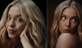 Sydney Sweeney kusi kibiców w odważnej kampanii reklamowej. W stroju Ewy siedzi na koszu do koszykówki [wideo]