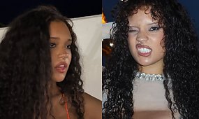 18-letnia Sara James pręży się w prześwitach na tle wieży Eiffla. Prawdziwa diwa [zdjęcia]