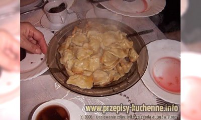 Na wigilię pierożki z kapustą i grzybami
