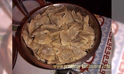 Uszka z grzybami do barszczu