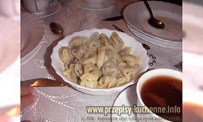 Uszka z grzybami