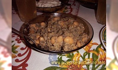 Kapusta z grochem domowej roboty