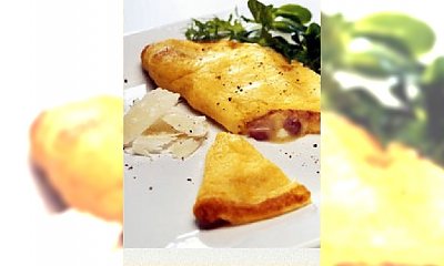Omlet z kremem kasztanowym