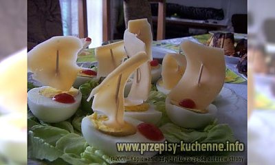 Łódki z jajek