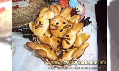Drożdżowe króliczki