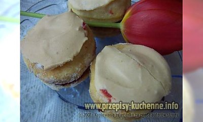 Ciastka warszawskie z marmoladą