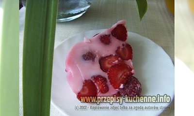 Kefirowa galaretka