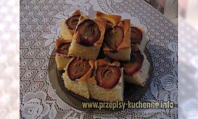Placek ze śliwkami - pychotka