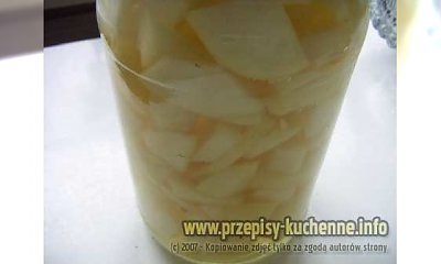 Kompot z gruszek na zimę