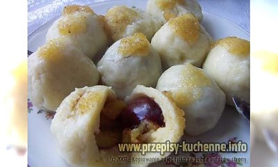 Knedle ze śliwkami Iwonki