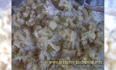 Sałatka z kalafiorem i jajkiem