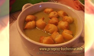Zupa porowo - ziemniaczana