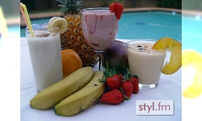 Napój mleczno - bananowy