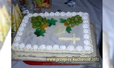 Tort winogronowy na komunie