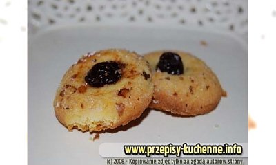 Ciastka kawalerskie z wisienką