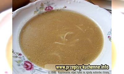 Zupa borowikowa