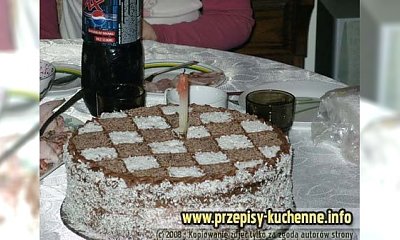 Tort kawowy na urodzinki