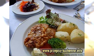 Biała ryba w cieście