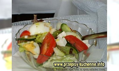 Sałatka na szybko z serem feta