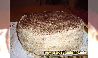 Wspaniały tort kawowy
