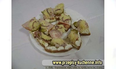 Kanapki z serkami dla rodzinki