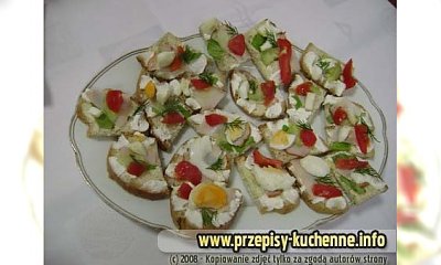 Kanapki z dowolnym przybraniem