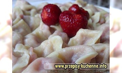 Pierogi z truskawkami