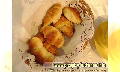 Wspaniałe rogaliki z dżemem